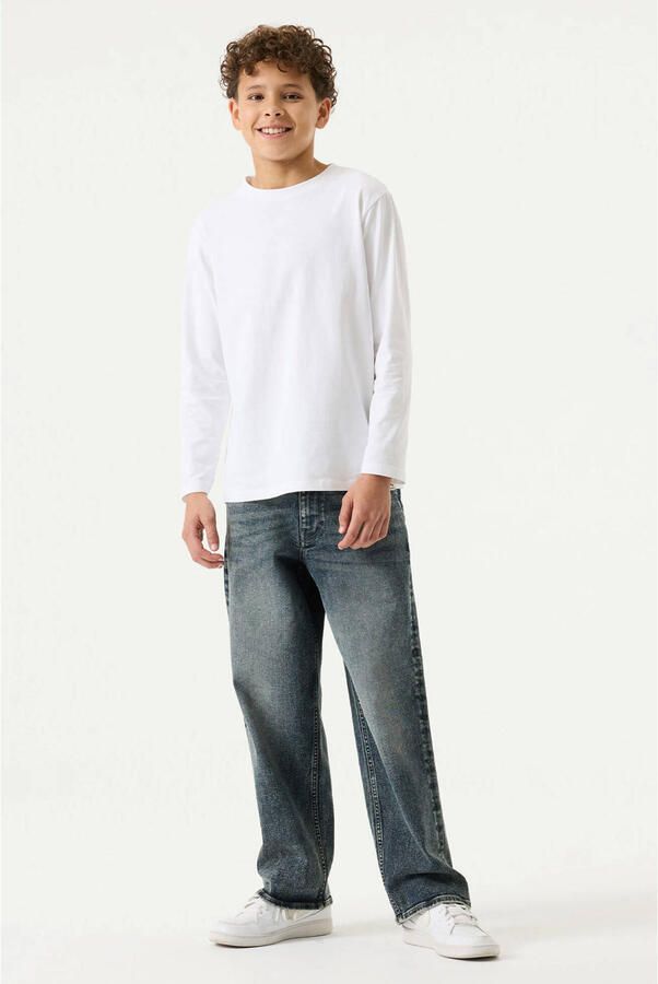 Garcia Jaysen baggy jeans donkerblauw