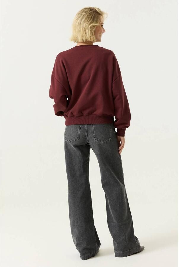Garcia katoenen trui met print rood - Foto 2