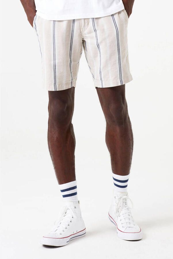 Garcia linnenn regular chino short ecru - Foto 3