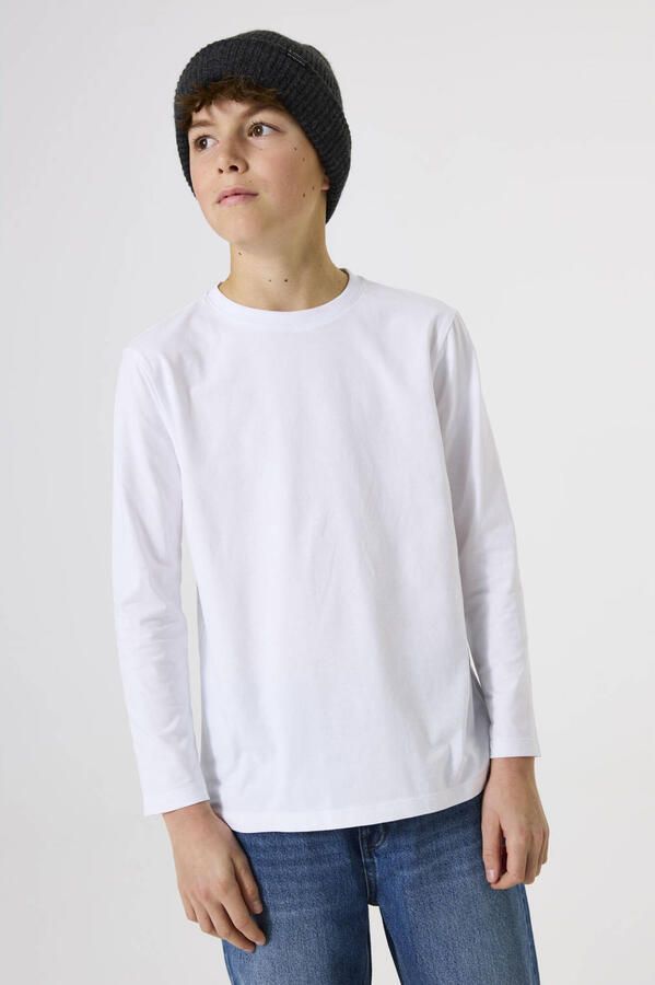 Garcia Shirt met lange mouwen en labeldetail - Foto 3