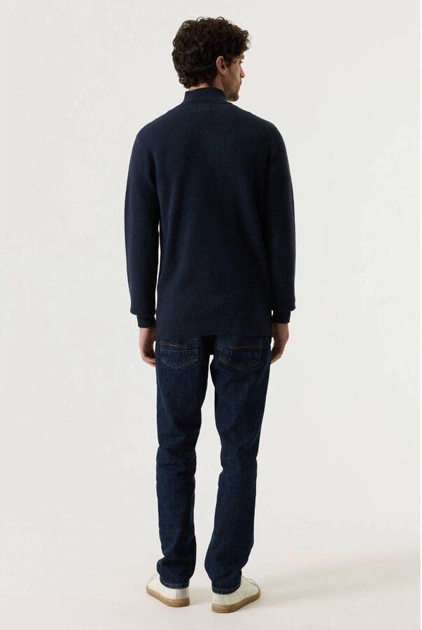 Garcia regular fit gebreide trui donkerblauw - Foto 2