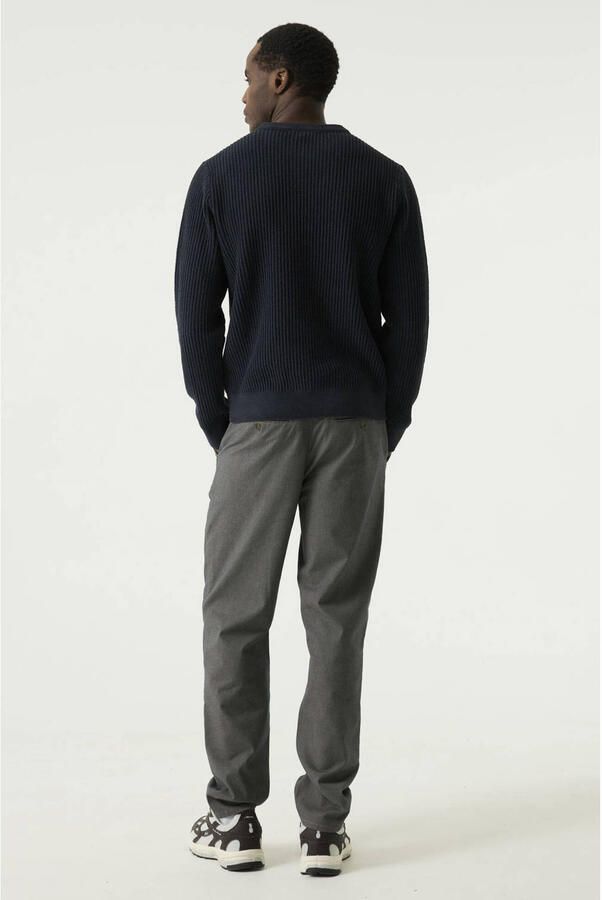 Garcia regular fit gebreide trui donkerblauw - Foto 3