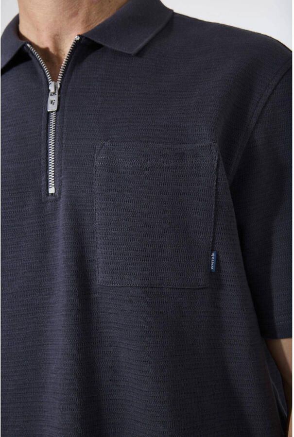 Garcia regular polo donkerblauw - Foto 2