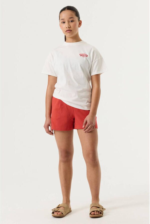 Garcia regular sweatshort rood