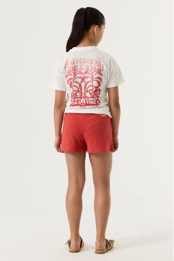 Garcia regular sweatshort rood - Foto 2