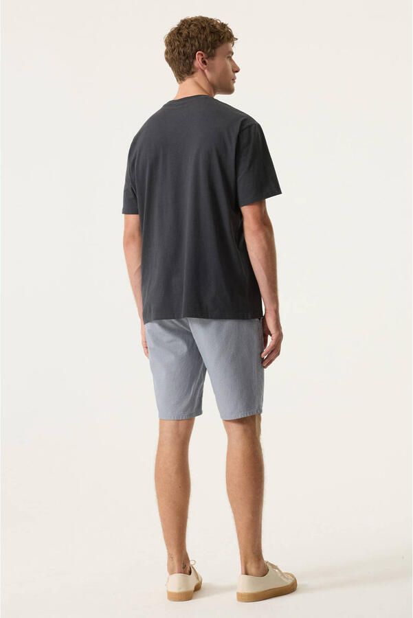 Garcia regular T-shirt donkerblauw - Foto 3