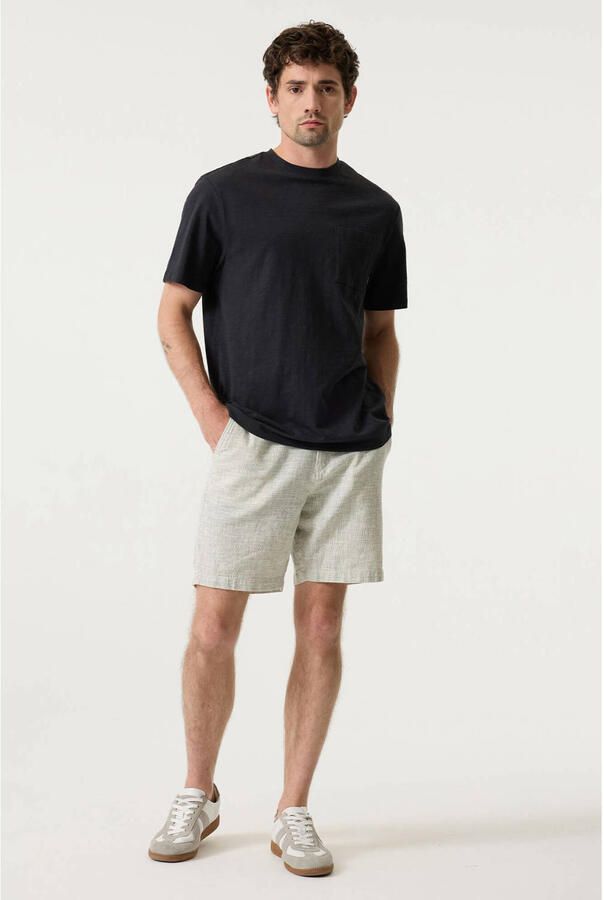 Garcia regular T-shirt donkerblauw - Foto 3
