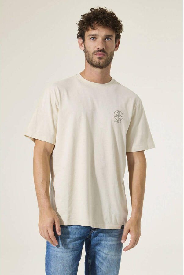 Garcia regular T-shirt ecru