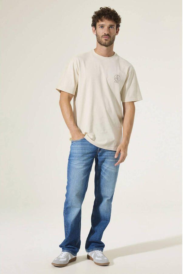 Garcia regular T-shirt ecru - Foto 3