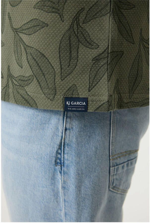 Garcia regular T-shirt groen - Foto 2