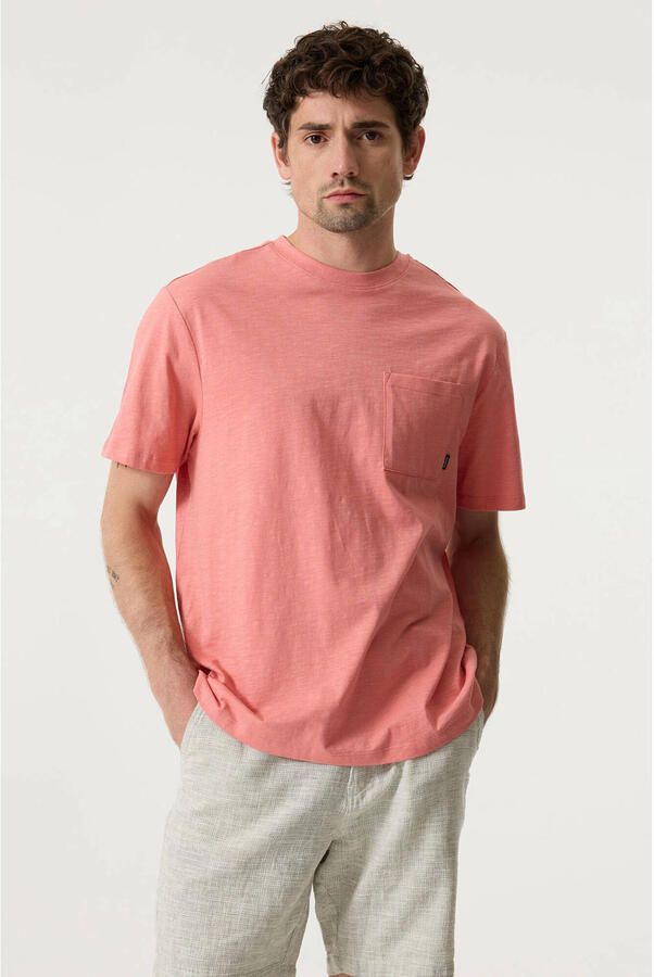 Garcia regular T-shirt roze