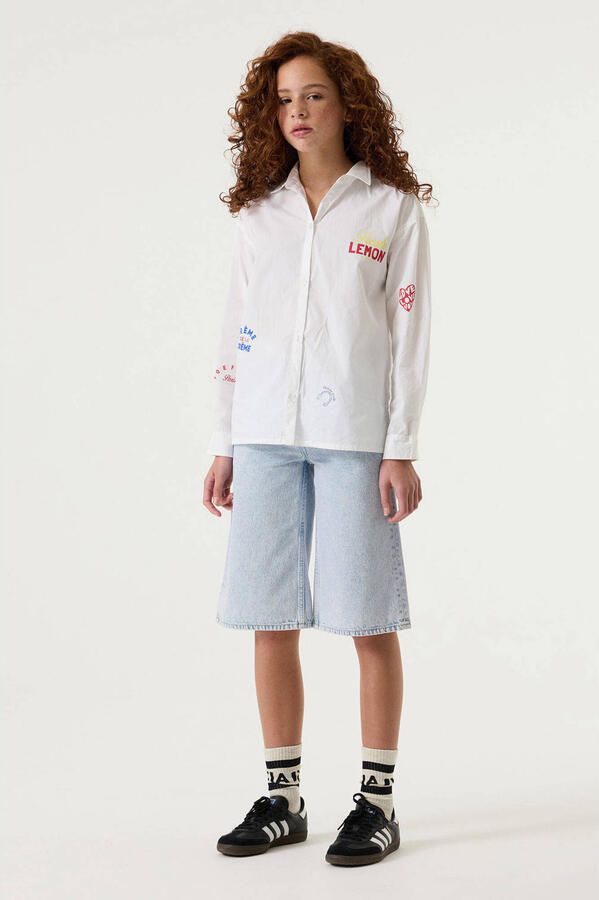 Garcia relaxed denim short light blue denim - Foto 3