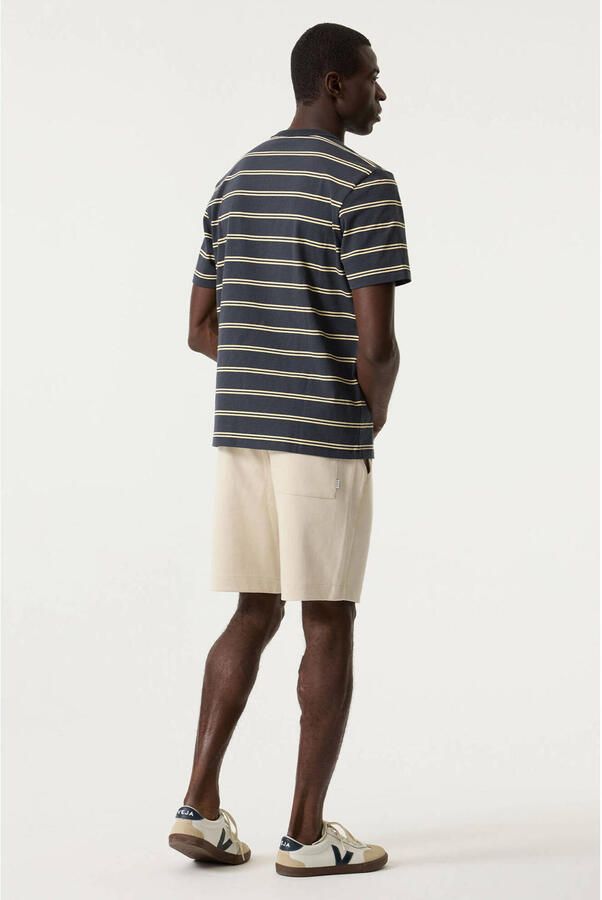 Garcia relaxed gestreept t-shirt donkerblauw - Foto 3