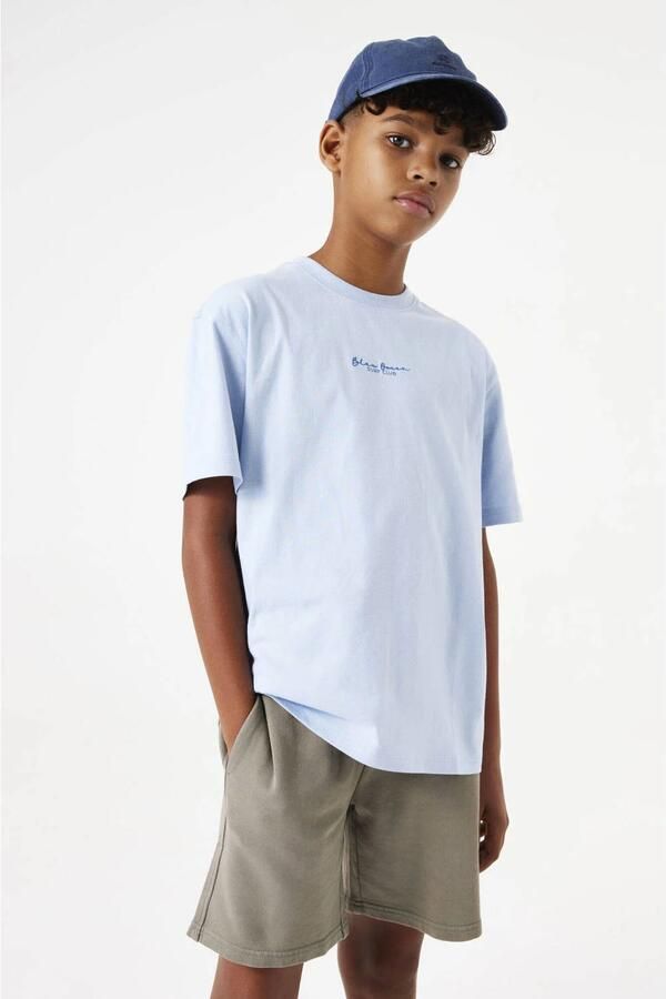 Garcia Korte broek met steekzakken en tunnelkoord - Foto 3