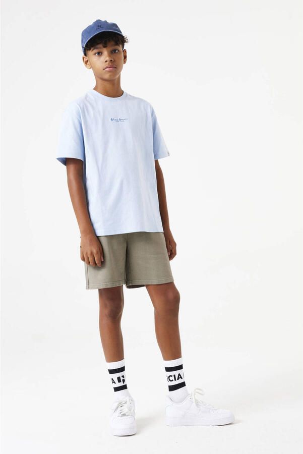 Garcia Korte broek met steekzakken en tunnelkoord - Foto 2