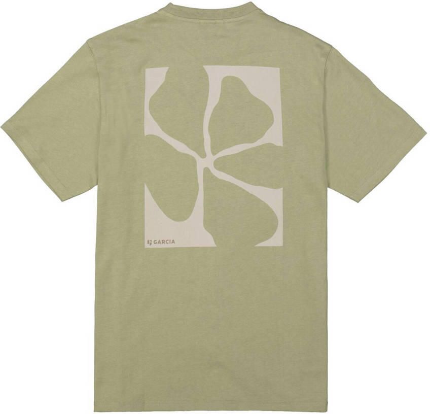 Garcia Print Logo T-shirt Heren