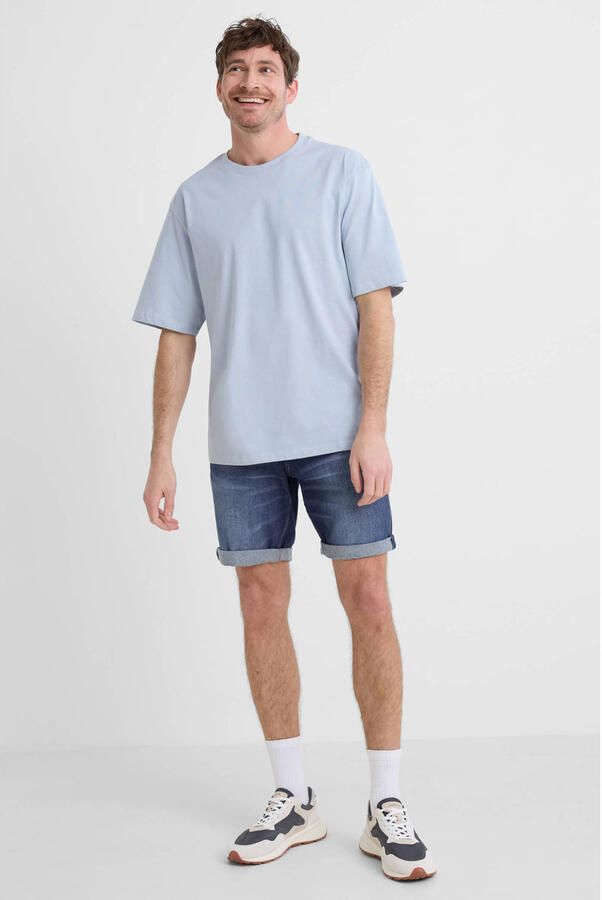 Garcia Russo 615 denim regular short dark blue denim - Foto 2