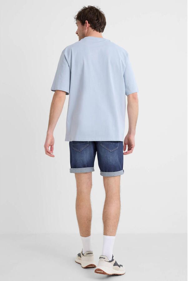 Garcia Russo 615 denim regular short dark blue denim - Foto 3
