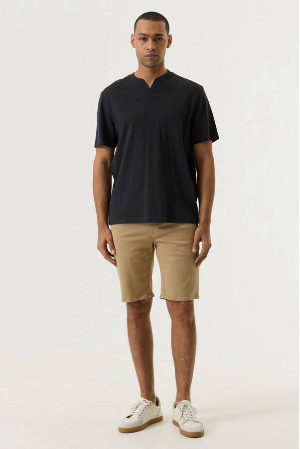 Garcia Russo 615 regular casual short camel - Foto 2