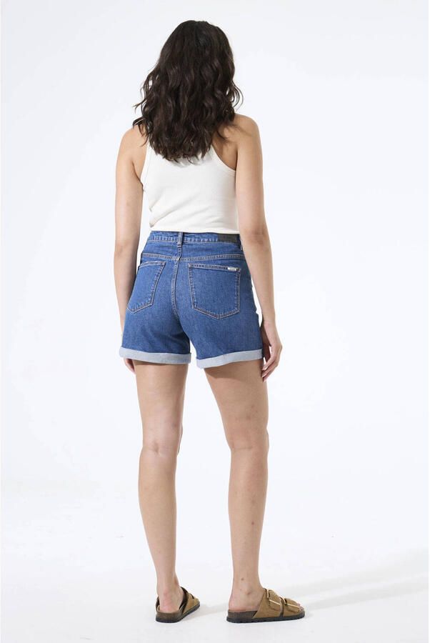Garcia skinny high waist denim short medium blue denim - Foto 2