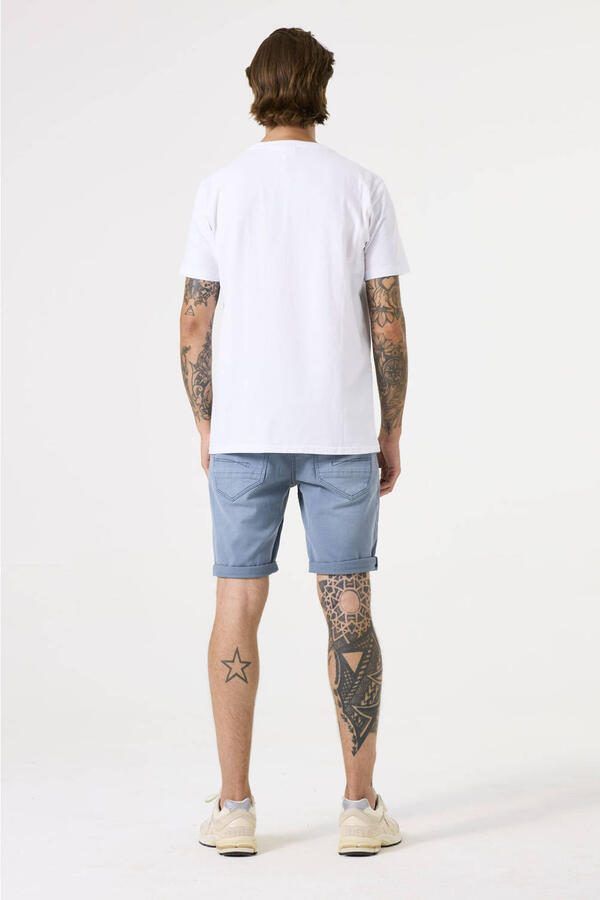 Garcia Blauw Heren Stijlvol Shirt Blue Heren - Foto 3