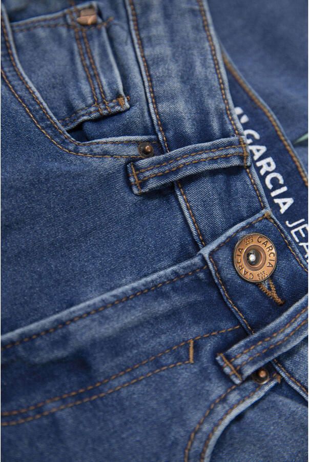 Garcia slim fit jeans Rianna 570 medium used Blauw Meisjes Stretchdenim 128