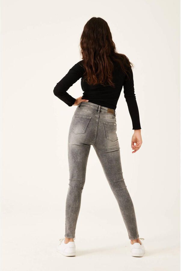 Garcia slim fit jeans Sienna 565 medium used Grijs Meisjes Stretchdenim 152