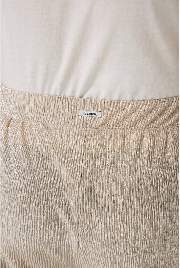 Garcia wide fit stoffen broek met elastische band - Foto 2