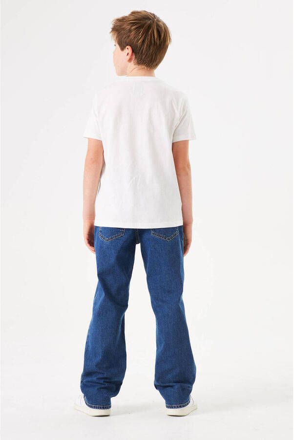 Garcia straight fit jeans dark used Blauw Jongens Stretchdenim Effen 128 - Foto 2