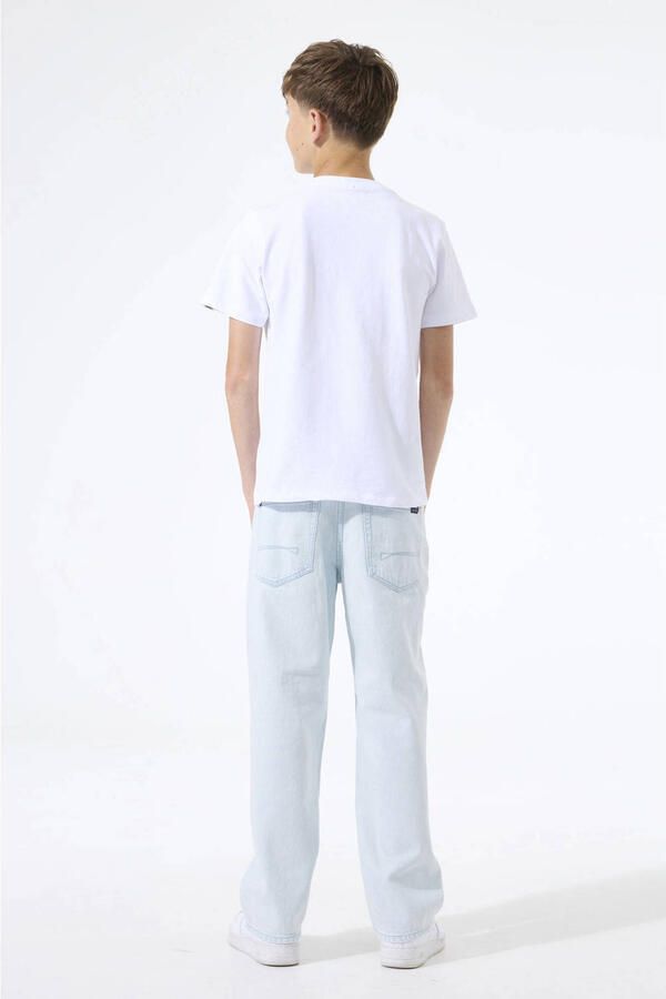 Garcia straight fit jeans met logopatch model 'Ilyano' - Foto 3