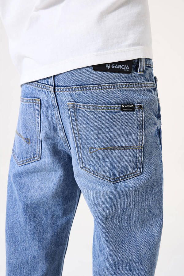 Garcia straight leg jeans medium blue denim - Foto 3