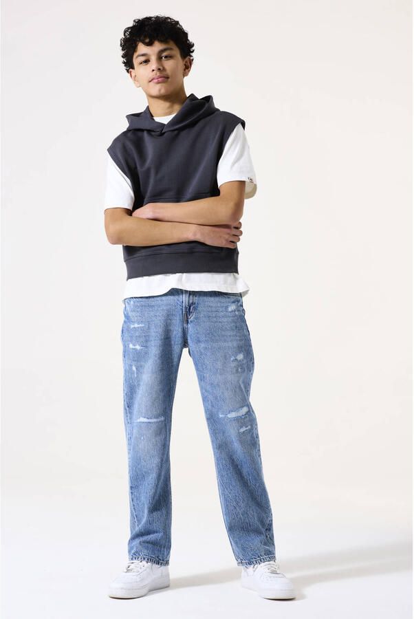 Garcia straight leg jeans medium blue denim - Foto 2