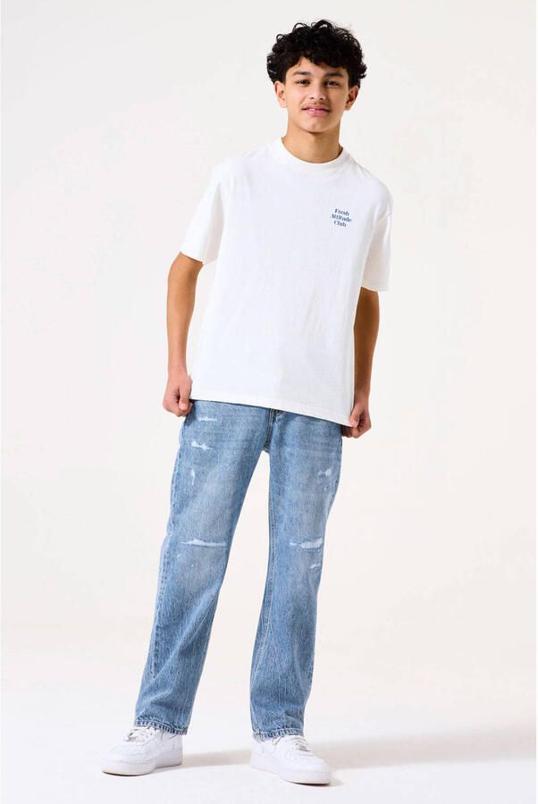 Garcia straight leg jeans medium blue denim - Foto 3