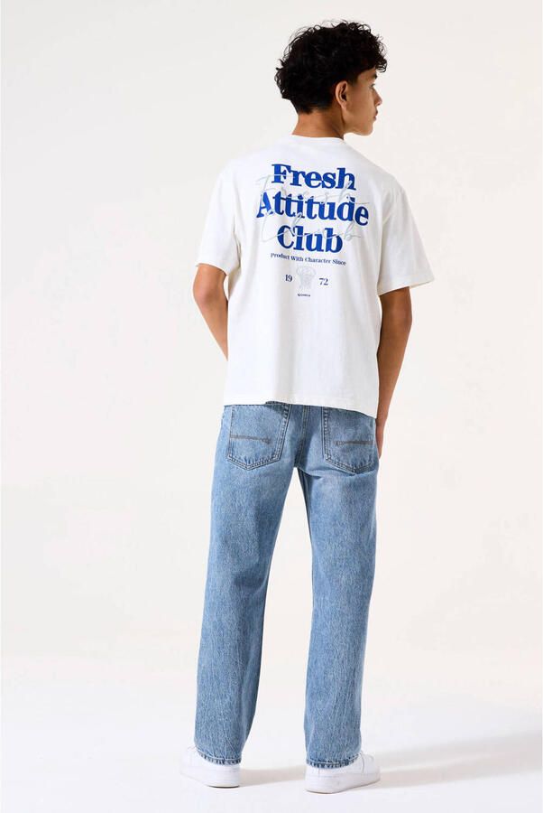 Garcia straight leg jeans medium blue denim - Foto 4