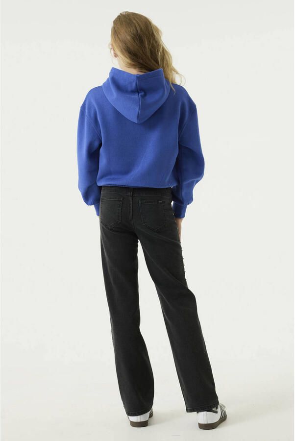 Garcia straight leg jeans met studs zwart - Foto 2
