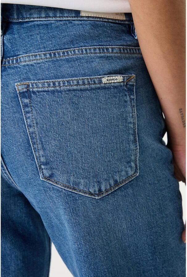 Garcia straight leg jeans middenblauw - Foto 2