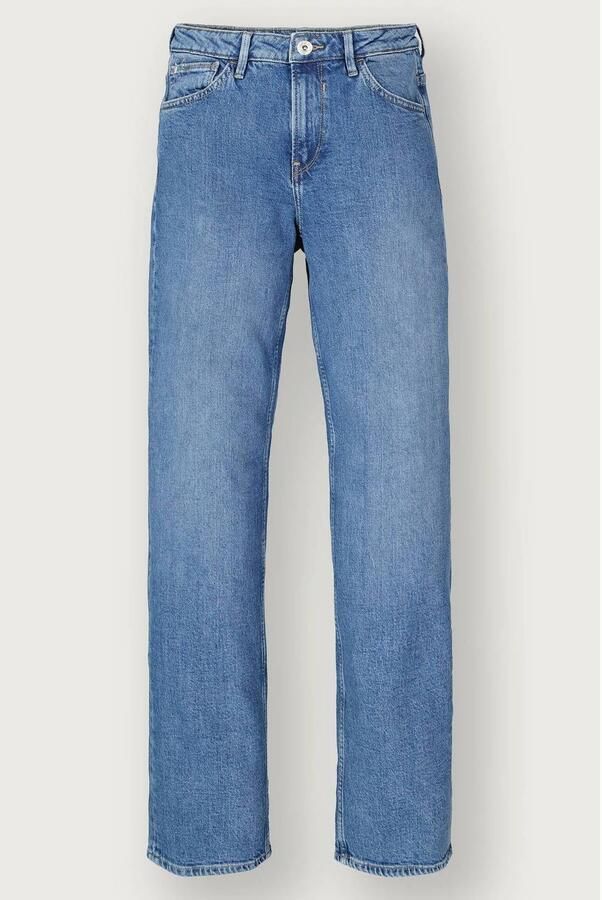 Garcia straight leg jeans middenblauw - Foto 3