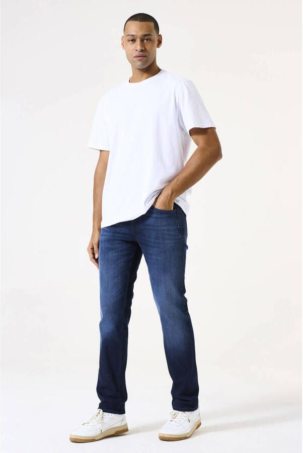 Garcia Straight jeans Rocko in five-pocketsstijl