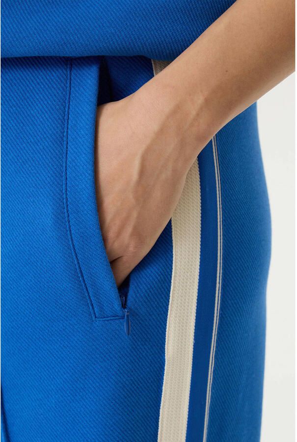 Garcia straight regular waist broek blauw - Foto 2