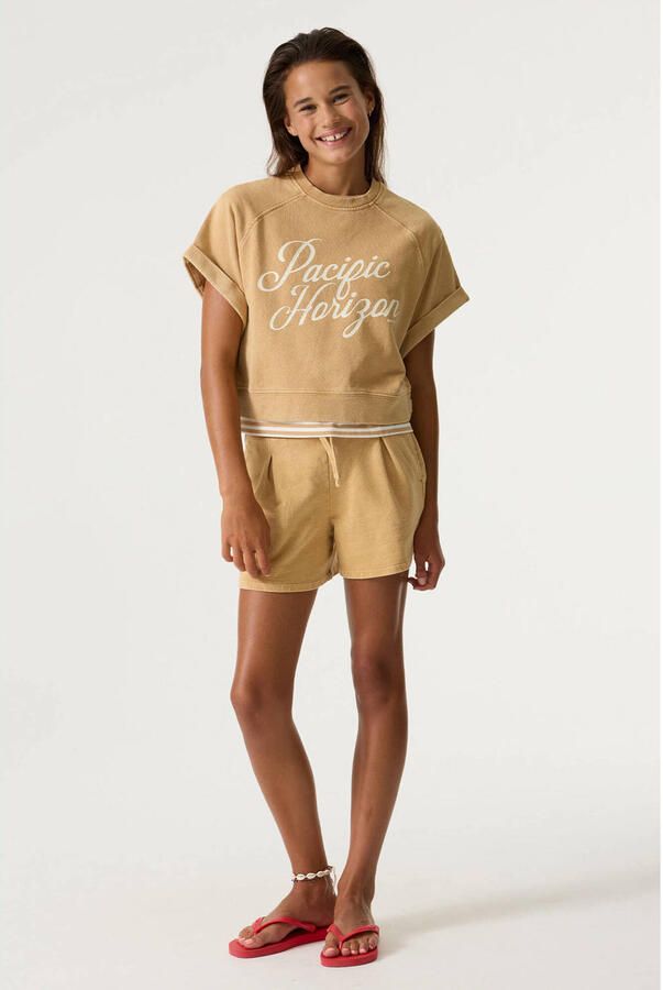 Garcia Kort t-shirt met state tprint - Foto 2