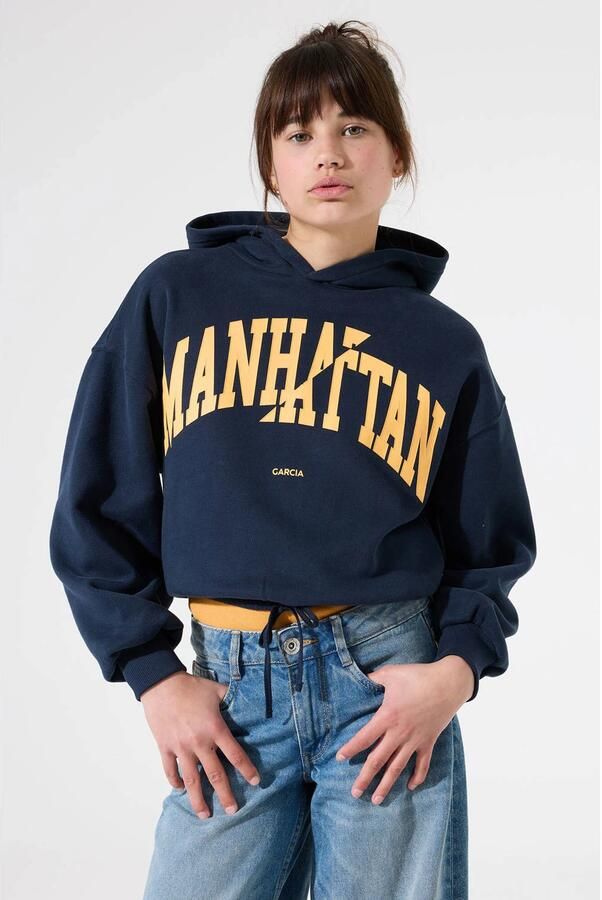 Garcia sweater donkerblauw