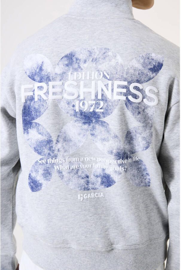 Garcia sweater grijs melange - Foto 2