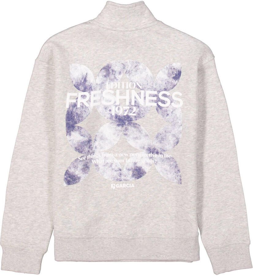 Garcia sweater grijs melange - Foto 2
