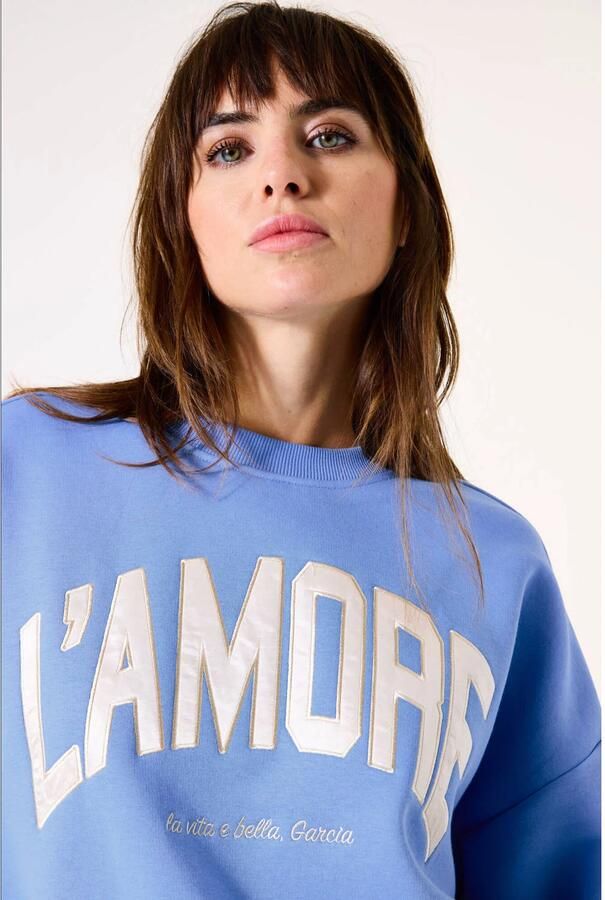 Garcia sweater lichtblauw - Foto 2