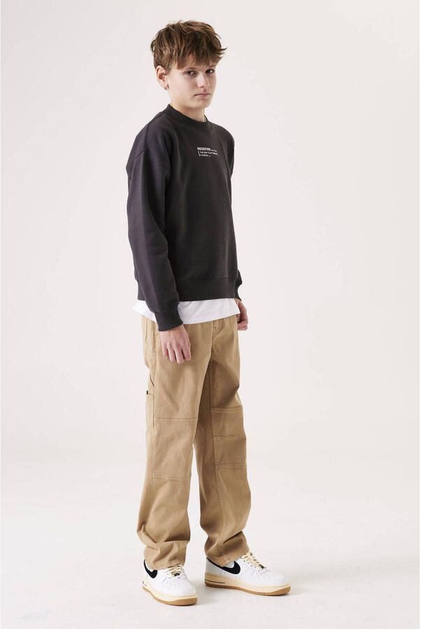 Garcia sweater met backprint donkergrijs Backprint 128 134 - Foto 2