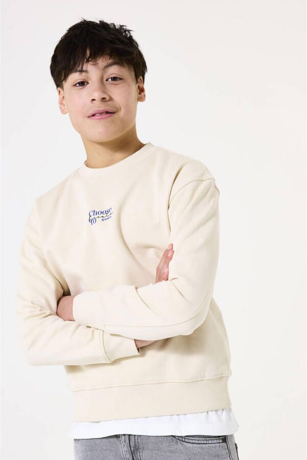 Garcia Regular fit sweatshirt met logoprint - Foto 2