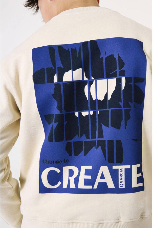 Garcia Regular fit sweatshirt met logoprint - Foto 3