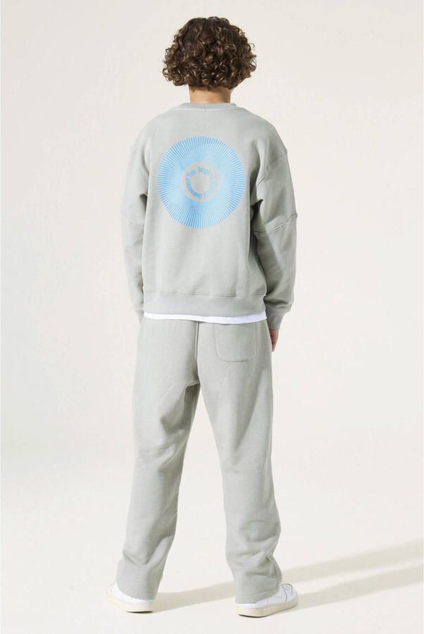 Garcia sweater met backprint grijs - Foto 3