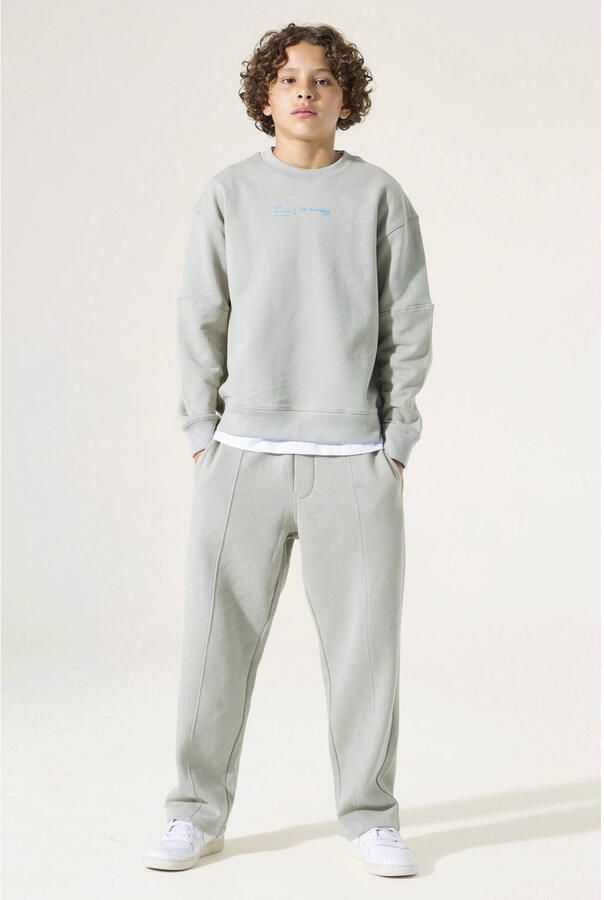 Garcia sweater met backprint grijs - Foto 2