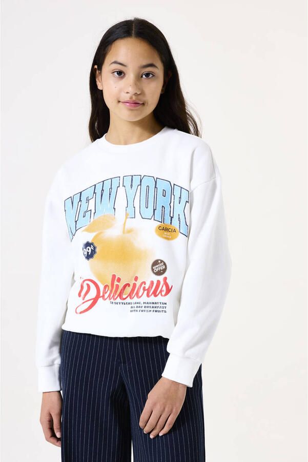 Garcia Sweatshirt met labelprint - Foto 3